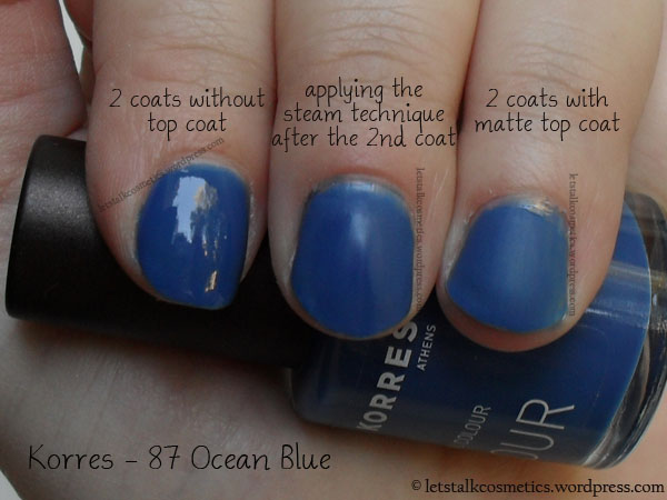 Make Any Nail Color Matte Using Just Water | Let's Talk Cosmetics
